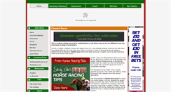 Desktop Screenshot of chesterraces.com